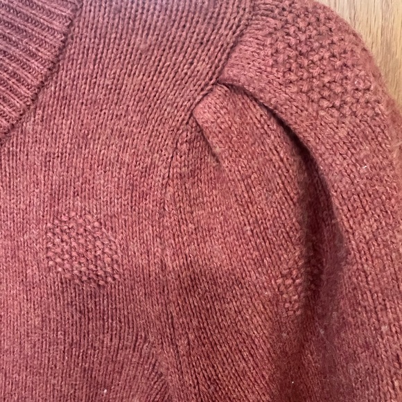 Madewell Terracotta Crew Neck Sweater - Picture 4 of 6